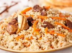 Pilaf - step-by-step photo recipes for cooking at home and more